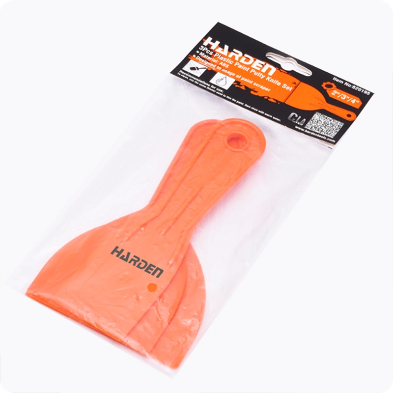 3pcs Plastic Paint Putty Knife Set 2 alternate view